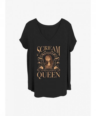 Disney Nightmare Before Christmas Scream Queen Plus Size T-Shirt for Girls