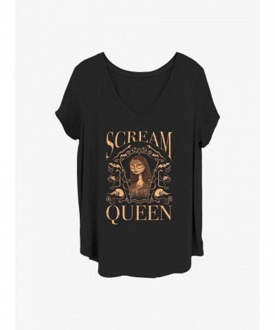 Disney Nightmare Before Christmas Scream Queen Plus Size T-Shirt for Girls