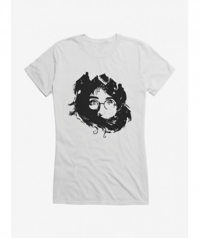 Harry Potter Dementor Attack Lightweight Cotton Girls T-Shirt