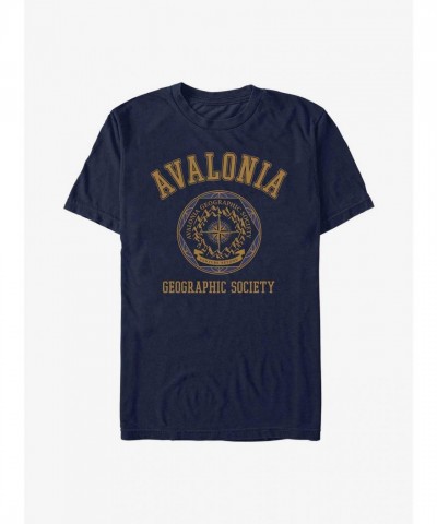 Disney Avalonia Geographic Society T-Shirt - Blue for Men