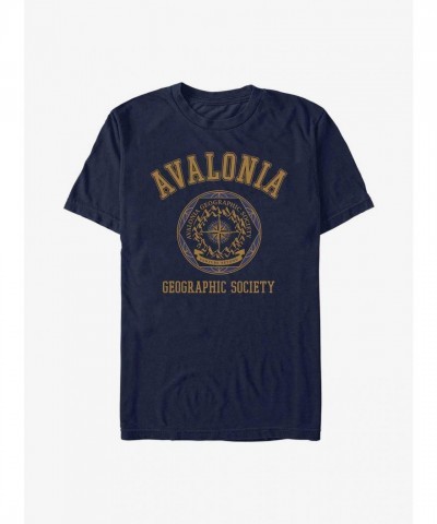 Disney Avalonia Geographic Society T-Shirt - Blue for Men