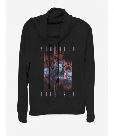 Marvel Strong Trio Avengers: Endgame Girls Lightweight Sweatshirt - Black