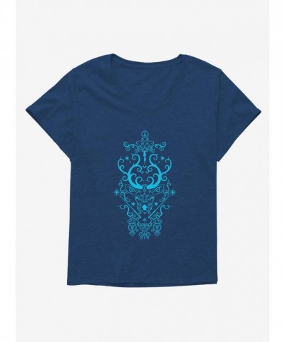 Harry Potter Stag Patronus Abstract Tee for Plus Size Girls