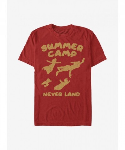 Disney Peter Pan Adventure T-Shirt for Men - Red