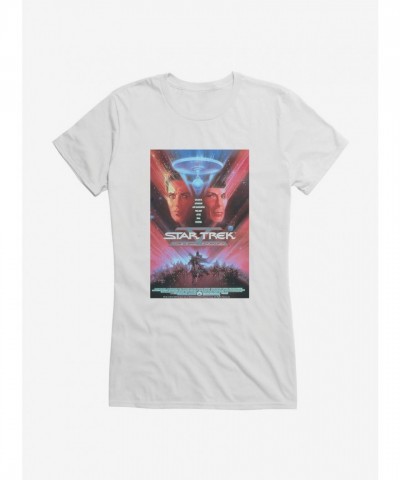 Star Trek Girls T-Shirt: Lightweight Cotton Poster Tee for Juniors