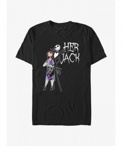 Disney Nightmare Before Christmas Jack T-Shirt - Men's Black