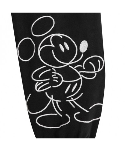 Mickey Mouse Soft Sweatpants for Adults - Black and Contemporary