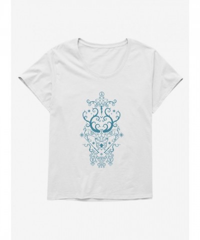 Harry Potter Stag Patronus Abstract Tee for Plus Size Girls