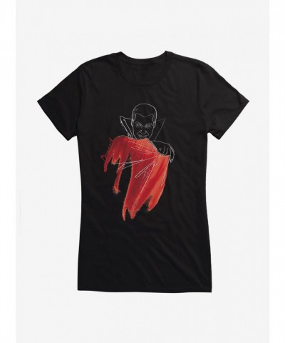 Universal Monsters Dracula The Damned Girls Lightweight T-Shirt