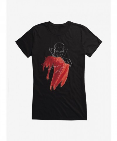 Universal Monsters Dracula The Damned Girls Lightweight T-Shirt