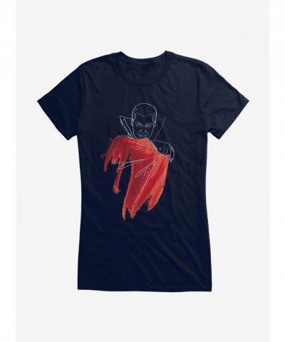 Universal Monsters Dracula The Damned Girls Lightweight T-Shirt