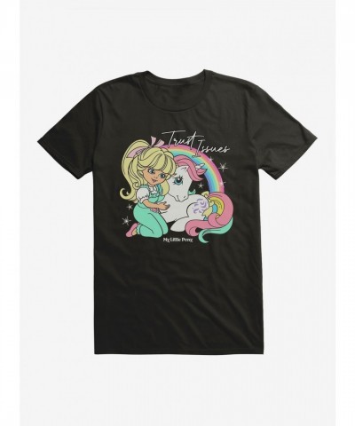 My Little Pony Unisex T-Shirt - Overcoming Trust Issues - BLACK