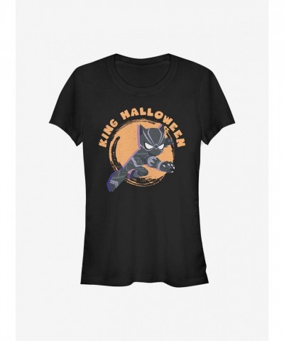 Marvel Black Panther Candy King Girls T-Shirt in Beige
