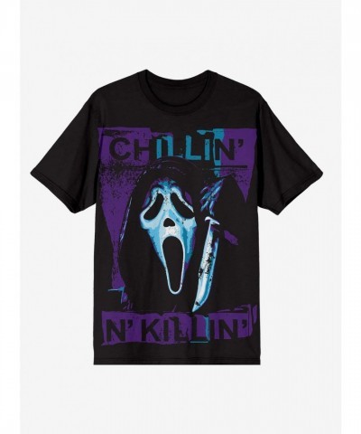 Scream Ghost Face Chillin' T-Shirt for Men