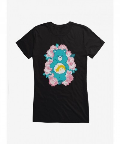Care Bears Wish Bear Floral Tee for Girls