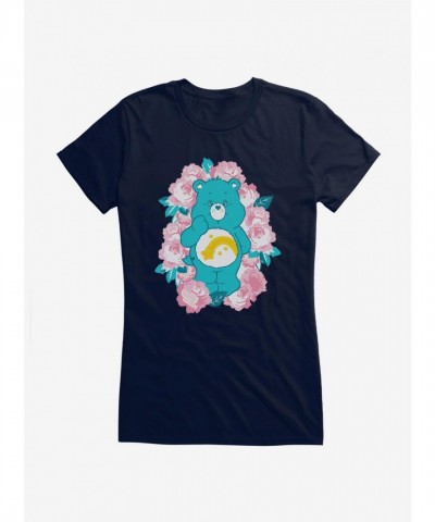 Care Bears Wish Bear Floral Tee for Girls