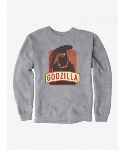 Godzilla Rawr Men's Heavyweight Fleece Sweatshirt