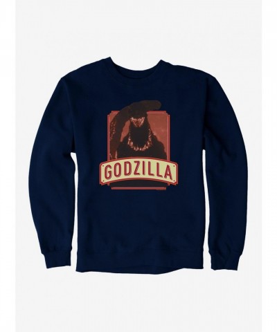 Godzilla Rawr Men's Heavyweight Fleece Sweatshirt