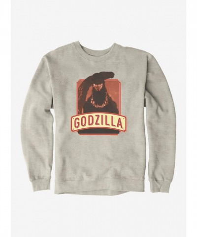 Godzilla Rawr Men's Heavyweight Fleece Sweatshirt