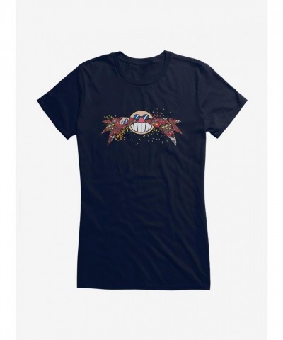 Sonic Dr. Eggman Girls Cotton T-Shirt