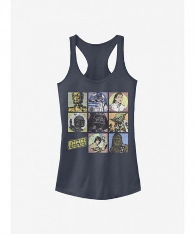 Star Wars Girls Cotton Tank Top - Junior Sizes in Purple