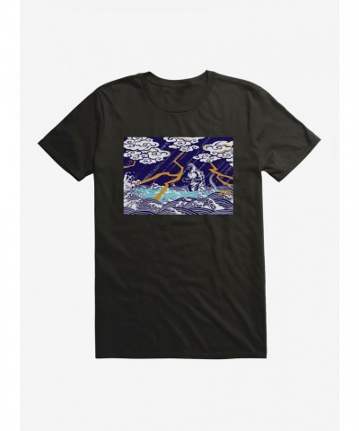 Godzilla Lightning Men's Cotton T-Shirt