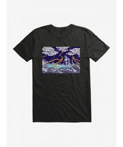 Godzilla Lightning Men's Cotton T-Shirt