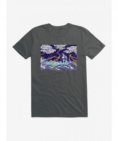 Godzilla Lightning Men's Cotton T-Shirt