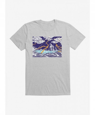 Godzilla Lightning Men's Cotton T-Shirt