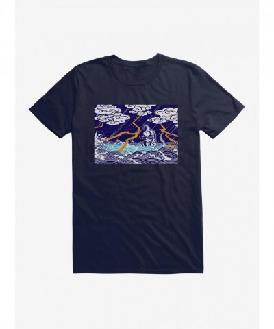 Godzilla Lightning Men's Cotton T-Shirt