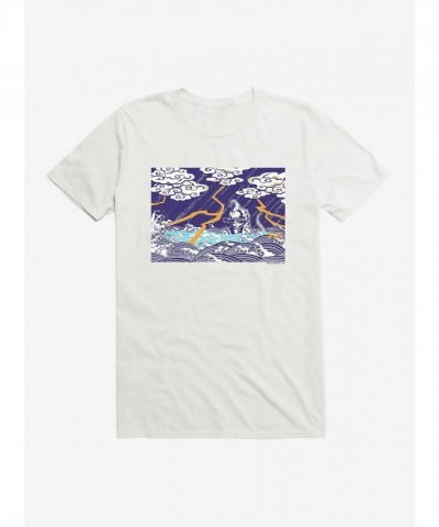 Godzilla Lightning Men's Cotton T-Shirt