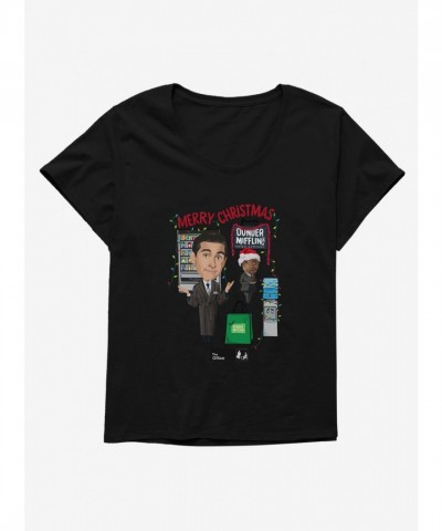 Dunder Mifflin Plus Size Scoop Neck Tee for Women