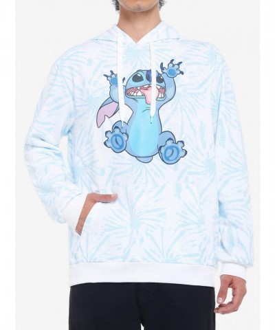 Disney Lilo & Stitch Vibrant Climbing Tie-Dye Unisex Hoodie