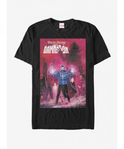 Marvel Damnation Dr. Strange T-Shirt - Men's Black