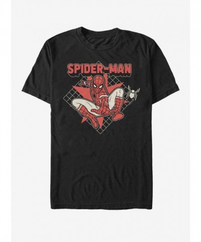 Marvel's Spidey Far From Home T-Shirt - Black Men's