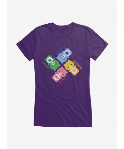 Care Bears Fun Slogans Girls Junior T-Shirt