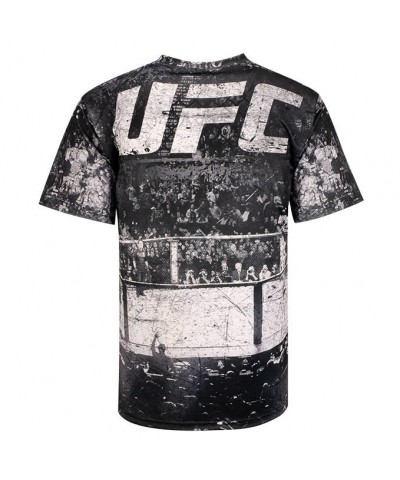 Men's Official UFC Sublimated Graphic T-Shirt - Black