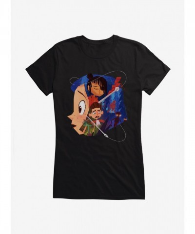 Laika Animation Artwork Girls T-Shirt by Matthew Lei