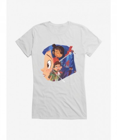 Laika Animation Artwork Girls T-Shirt by Matthew Lei