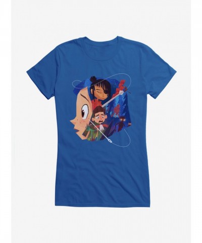 Laika Animation Artwork Girls T-Shirt by Matthew Lei