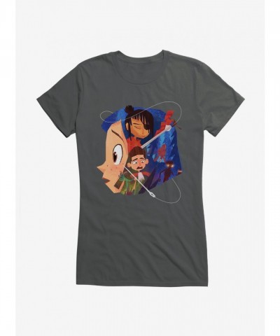 Laika Animation Artwork Girls T-Shirt by Matthew Lei