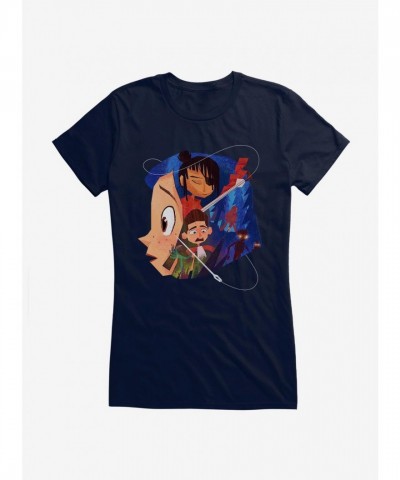 Laika Animation Artwork Girls T-Shirt by Matthew Lei