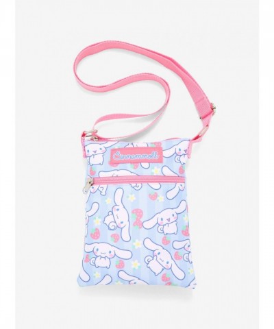 Cinnamoroll Adorable Strawberry Flower Crossbody Bag for Women
