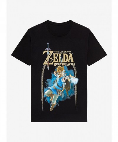 Zelda Portrait T-Shirt for Breath of the Wild Fans