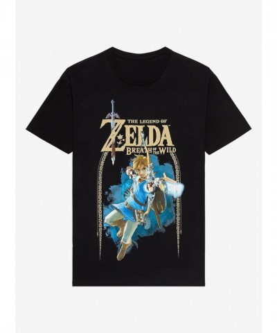 Zelda Portrait T-Shirt for Breath of the Wild Fans
