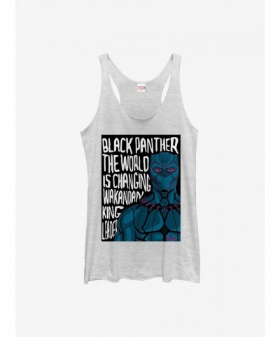 Marvel Girls World Changing Tank Top - White
