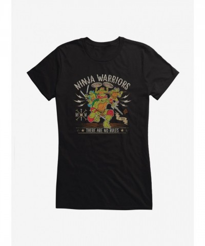 Teenage Mutant Ninja Turtles Girls T-Shirt - Lightweight Cotton for Juniors