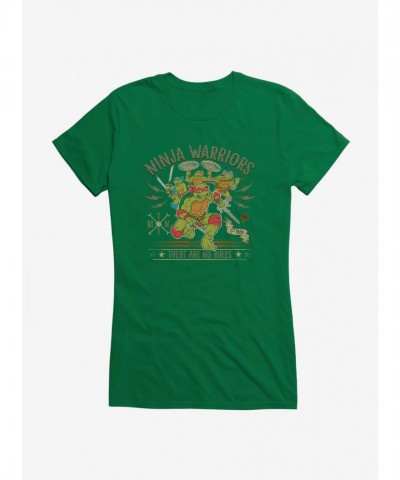 Teenage Mutant Ninja Turtles Girls T-Shirt - Lightweight Cotton for Juniors