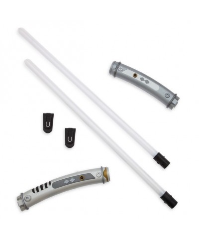 Ahsoka Tano Lightsaber Playset – White Blade Set for Star Wars Fans