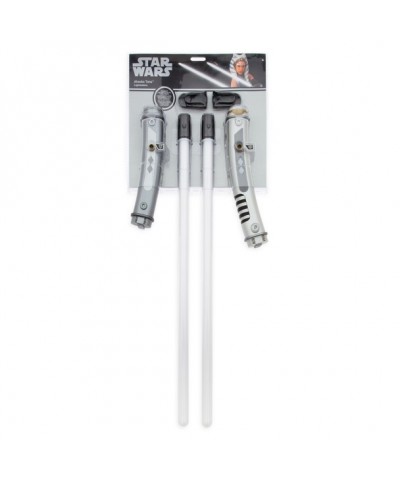 Ahsoka Tano Lightsaber Playset – White Blade Set for Star Wars Fans